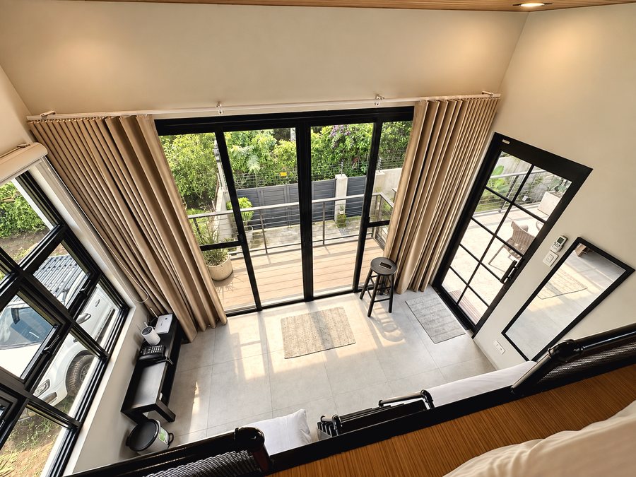Bedroom 3, view from the loft